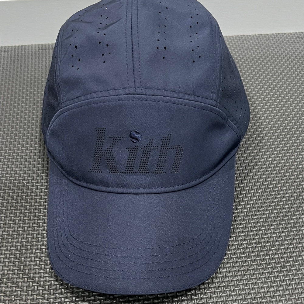 Kith Dark Blue light weight tennis hat